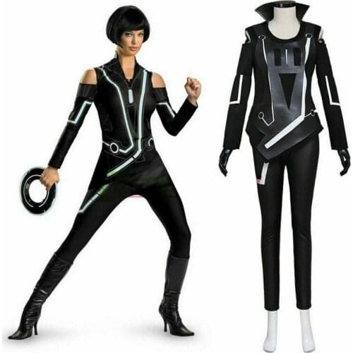 Warrior quorra adult female jumpsuit cosplay costume customization