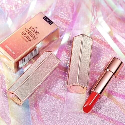 Starry lipstick female students good-looker matte bean paste color lasting non-fading beauty makeup