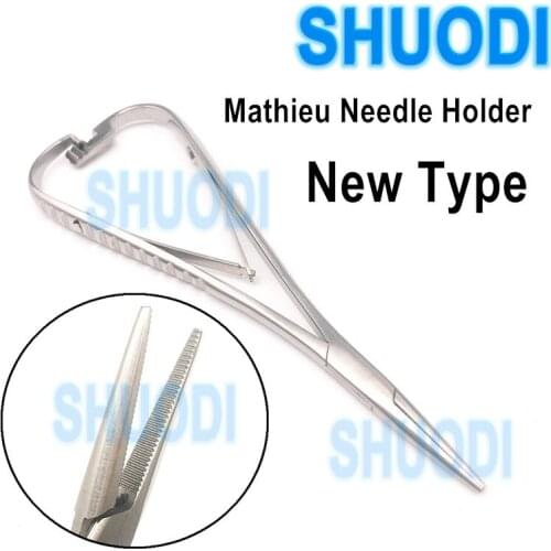 1 piece New type Dental Orthodontic Mathieu Needle Holder Oral Care Standard 14cm Dental Laboratory Tool Extra Fine Beak