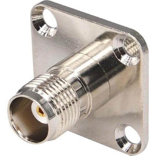 10 Pieces SMA Jack Female to TNC Female Jack Panel Mount RF Adapter Router Connector