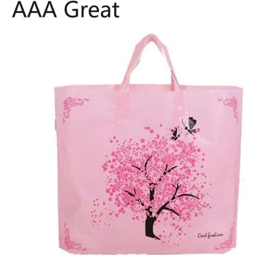 100Pcs/Lot Candy Nuts Jewelry Packaging Bags Party Wedding Decoration Pouch Gift Bags Handle Birthday Supermarket Supplies Pouch