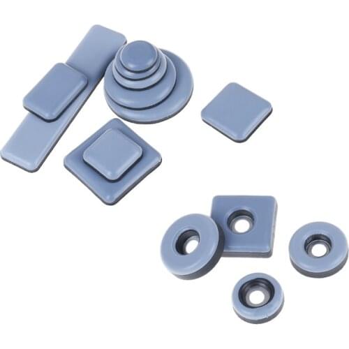 4Pcs/6Pcs/8Pcs Slider Pad Furniture Table Bases Protector Coaster Carpet Ground Magic Moving Anti-abrasion Floor Mat Wholesale