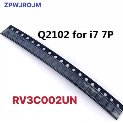 50pcs/lot Q2102 ic chip RV3C002UN for iphone 7 7plus TIGRIS_TO_BATTERY_SWI
