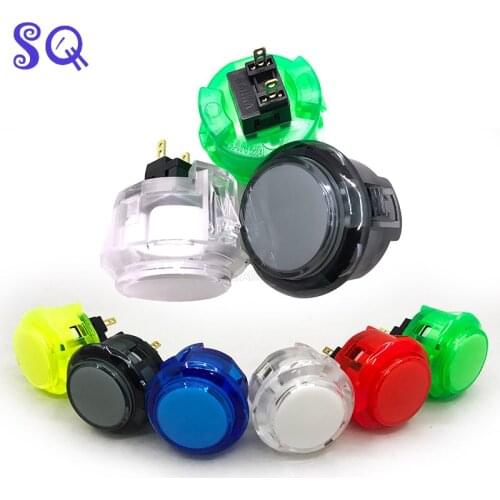 8pcs/lot Original Sanwa OBSC-30 Push Buttons for arcade DIY Cabinet parts PS4 game push button HORI street fight five