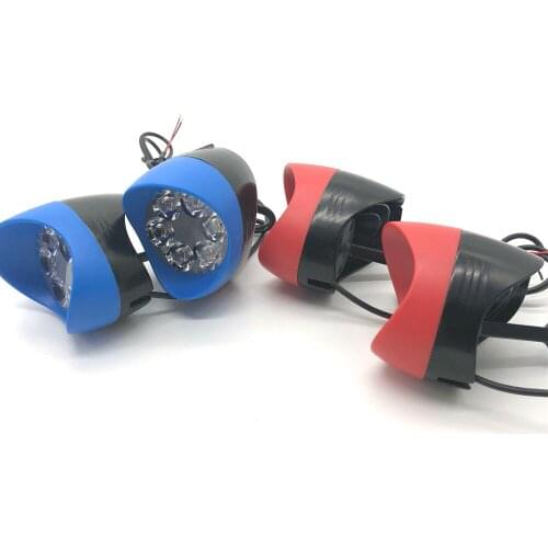Motorcycle Accessories 6 LED Beads Headlight System High Brightness Long Life Easy Install 360 Degrees Adjustment LED Lights