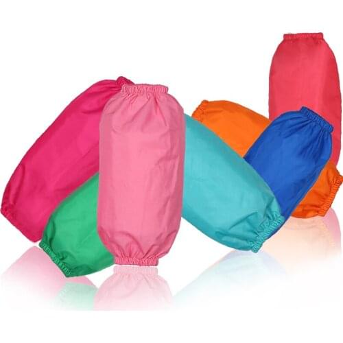 Life Crafts Children Sleeve Female Cute Cartoon Boys Waterproof Medium Long Boy Painting Around Same Drawing