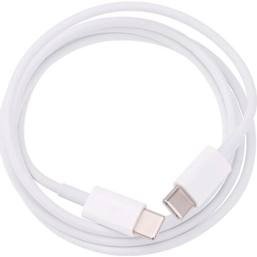 USB Type C to USBC Cable For Samsung S10 60W PD Fast Charge Cord 1m Type-C To 8Pin Data Cables for iPhone 11 X 8 iPad 1000pcs