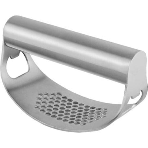 Creative Stainless Steel Garlic Press Manual Garlic Chopper Ginger Crusher Kitchen Accessories Vegetable Tools