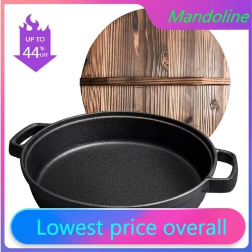Mandoline Cast Iron Pans