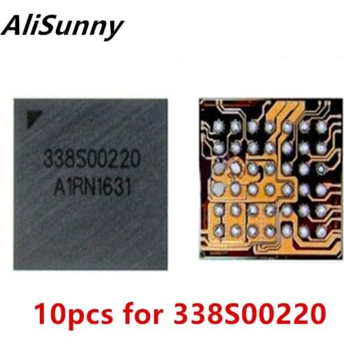 AliSunny 10pcs 338S00220 Small Audio ic for iPhone 7 7Plus U3301 U3402 U3502 Parts