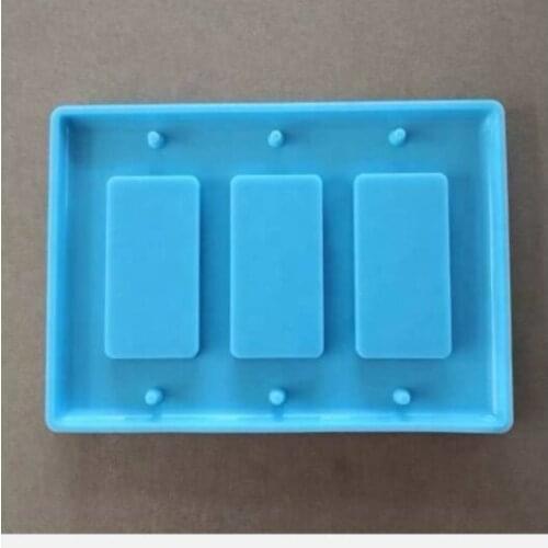 Different Size Switch Covers Resin Mold Silicone Wholesale Light Switch Resin Mold Printing Cover Molds
