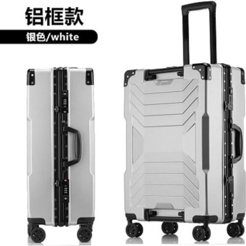 Travel tale 100% aluminum frame Boarding 20/24/26/28 inch size High quality Rolling Luggage Spinner brand Travel Suitcase