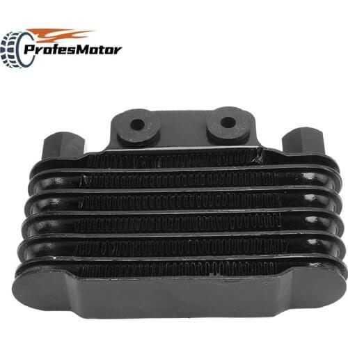 Motorcycle Universal Engine Oil Cooler 6 Row Cooling Radiator for 125CC-250CC Motorcycle Dirt Bike Scooter Go Cart Modified Part