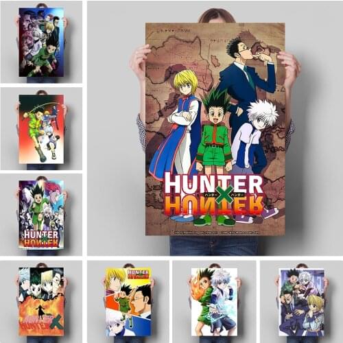 Japanese Anime Hunter x Hunter Decoration Mural Color Poster Canvas Painting Living Room Wall Art Prints for Modern Home Decor