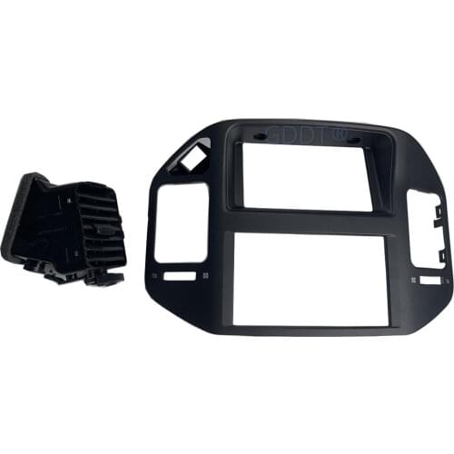 1 Piece Middle AC Cover for Montero Car Dashboard Air Conditioner Vent Outlet for Pajero V73 V75 V77 Only Middle Black