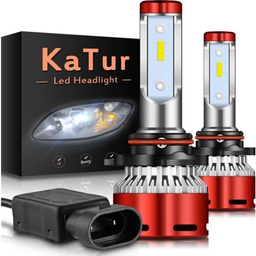 2pcs 9005 9006 H4 H11 H7 9003 LED Car Headlight Bulbs 6000K for Mitsubishi Outlander Lancer Galant Grandis XL Montero Sport