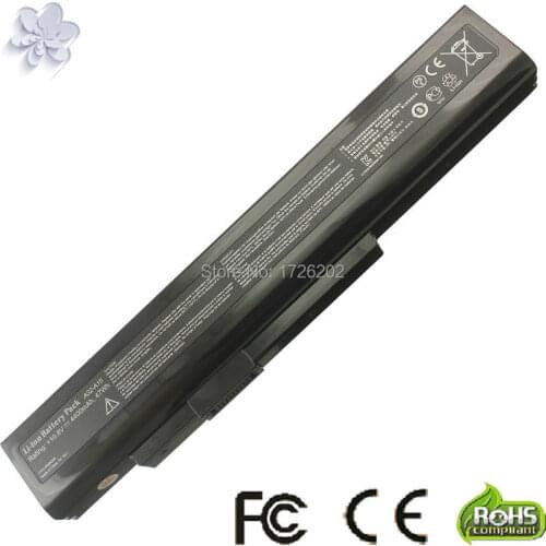 Laptop Battery MSI A6400 CR640 CR640DX CX640DX CX640MX CX640 A41-A15 Akoya E6221 E6227 E7219 P6631 P6815 P7621 P7815 X6815 X6816