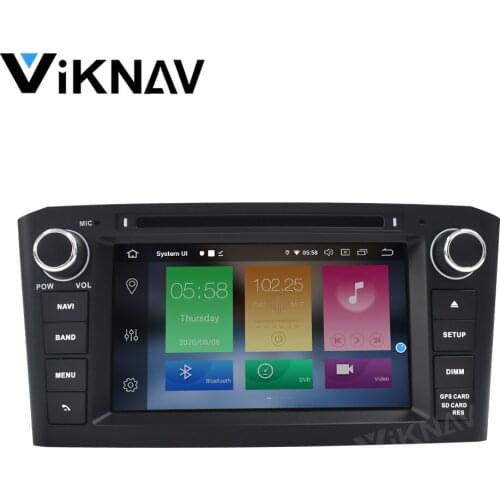 Android 10 Car radio multimedia player for toyota avensis before 2009 car stereo autoradio auto audio GPS DVD player