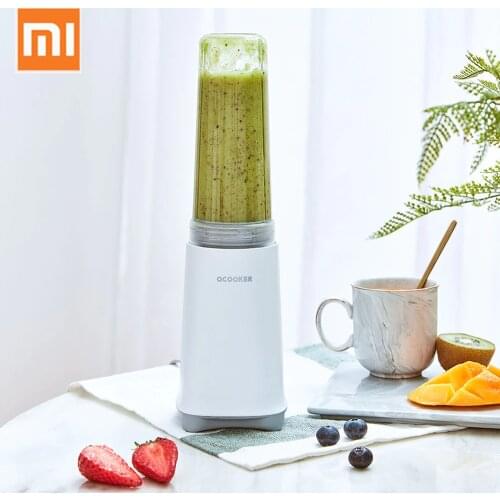 Xiaomi Blender portable Fruit food processor kitchen electric mixer hand juicer 280ML Fruit Cup Mini White Mixer for Travel
