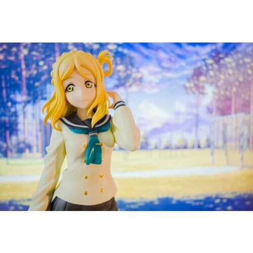 21CM Japanese original anime figure Furyu LoveLive Sunshine Mari Ohara action figure collectible model toys for boys