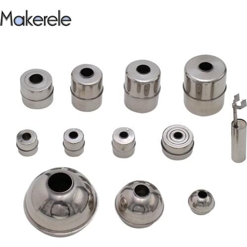 Stainless Steel Magnetic Float Liquid Level Switch Ball Floating Ball Accessories Water Flow Sensor Float Ball Switch