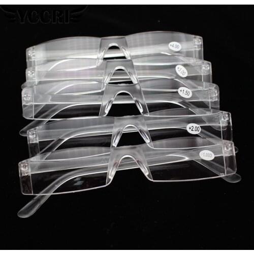 2021 Trendy One-piece Ultra-clear Simple High-definition Reading Glasses for Men and Women High-end Fashion Reading Glasses