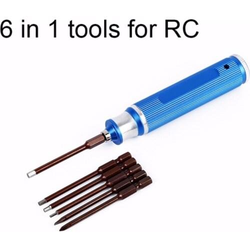 6 In 1 RC Screwdriver Tools Set for DJI Phantom 3 4 Drone Quadcopter for Repairing High Quality DIY Tools T6 T9 Removal Parts