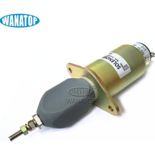 New 12V Fuel shut off Solenoid Valve SA-3151-12 3906398 For Cummins 6C 8.3L & 4BT 3.3L/3.9L Engines