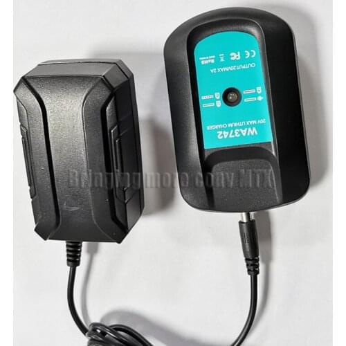 Newest Charger for Worx WA3875 WA3742 Replacement 20V 18V Li-ion battery 1 Hour 2.0A charger high quality