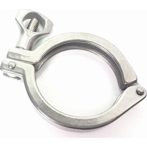 4" Tri Clamp SUS 304 Stainless Steel Sanitary Fitting Home Brewing Beer 119mm Ferrule O/D