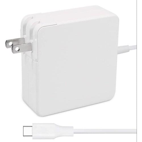 20PCS 87W Type-c USB-C Replacement AC Charger Adapter 100V-240V For Macbook Pro 15" 17"