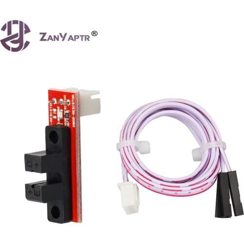 1Pc 3D Printer Parts Endstop Optical Light Control Limit Switch with 3 Pin Cable For RAMPS 1.4 Board Part Accessories