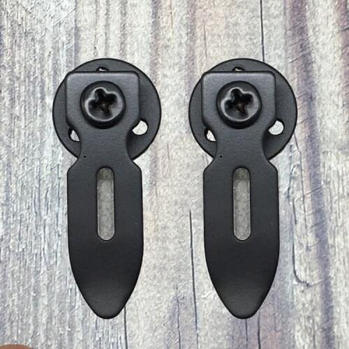 1 piece European black creative American wooden closet door handle small handle surface mounted