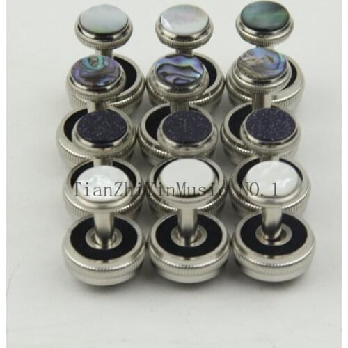 12pcs trumpet parts button set for repair new Brass