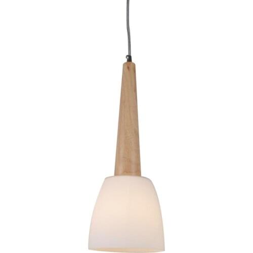 2017 European craft glass and rubber wood products professional art wooden glass lamp China Post free mail family chandeliers