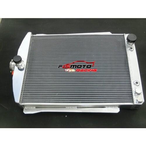 56MM Full Aluminum Alloy Radiator 1940-1941 For CHEVY CAR STREET ROD AUTO 41 40 Racing