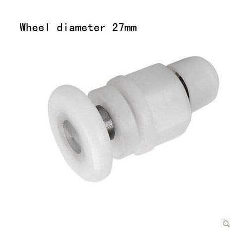 8pcs roller doorwheel diameter:27mm door pulleys Glass thickness:4-6mm