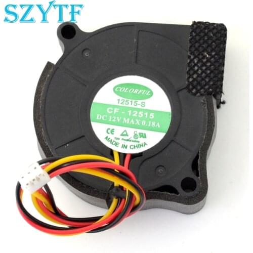 CF-12515 5015 50MM 5CM 5mm DC 12V 0.18A blower cooling fan cooler