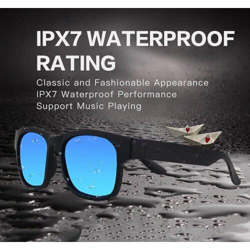 Headset Sunglasses Support Bluetooth Glasses with Mic Headphone Sunglass Earphone Speaker Smart Wireless Stereo Audio Microphone
