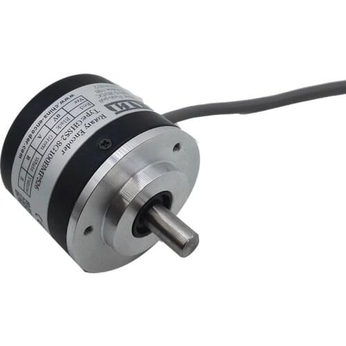 GHS52 mechanical rotary encoder motor shaft position sensors 1024 p/r line driver incremental encoders