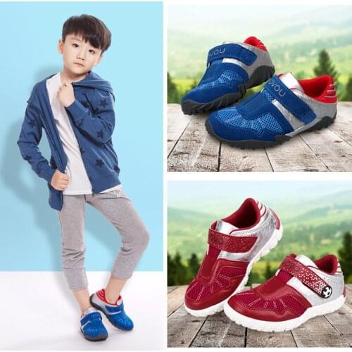 Uovo Spring Autumn Children Shoes Boys Sports Shoes Casual Breathable Outdoor Kids Sneakers Boy Running Shoes