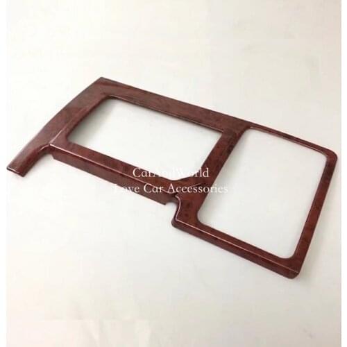 For Toyota Land Cruiser Prado FJ150 LC150 2010 to 2017 Gear Shift Box Cover Water Cup Trims ABS Chrome Car-Styling Accessories