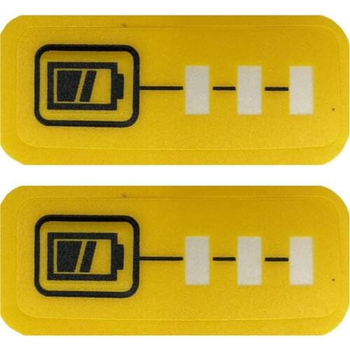 DCB200 Li-ion Battery LED Key Sticker Label Tag For DeWalt 14.4V 18V 20V XR Flexvolt Lithium Battery DCB140 DCB182 DCB206 DCB203