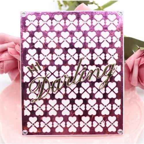 KSCRAFT Darling Metal Cutting Dies Stencils for DIY Scrapbooking/photo album Decorative Embossing DIY Paper Cards