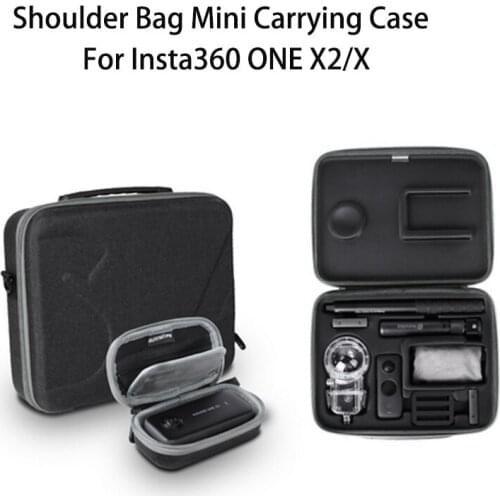 Multifunctional Combo Bags Shoulder Bag Mini Carrying Case Portable Handbag For Insta360 ONE X2/X Accessories