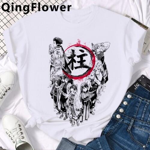 Demon Slayer Inosuke Nezuko Anime Rengoku Zenitsu Kimetsu No Yaiba top tees t shirt male print plus size clothes t shirt vintage
