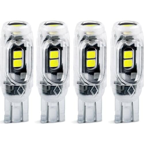 4pcs T10 W5W Led CANBUS Bulbs 5SMD No Error Led Car Interior Map Dome Lights for Passat B5 B6 B7 VW Golf 4 5 6 7 Jetta MK4 MK5