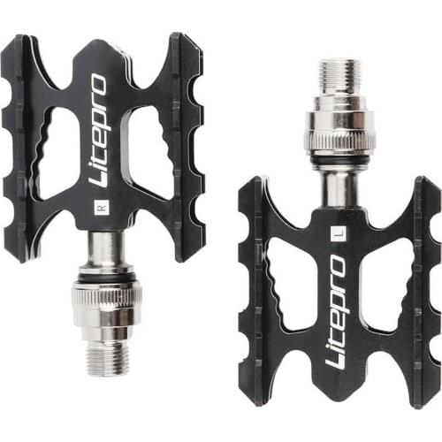 Ultralight Foldable Bicycle Pedal 3 Aluminum Alloy Sealed Stainless Steel Bearing Quick Release Pedal Bicycle Accessories