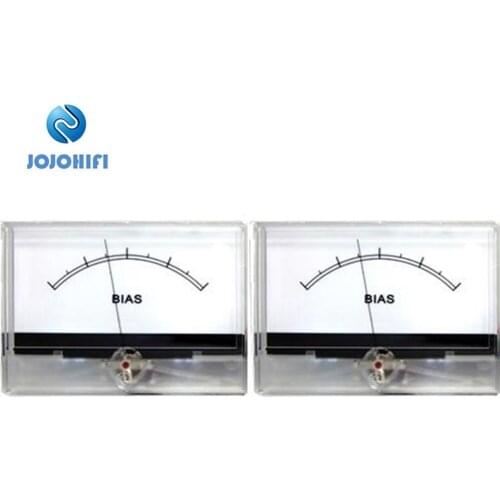 2pcs ShengYa PSM-600 P-134-BGB VU Meter Class A Power AMP Amplifier Bias Current Indicator Audio Level Head with Backlight