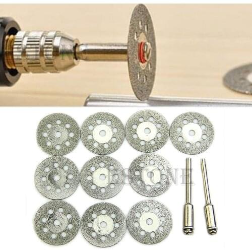 OOTDTY F85 New Rotary Tool Circular Saw Blades Cutting Wheel Discs Mandrel Dremel Cutoff 22mm